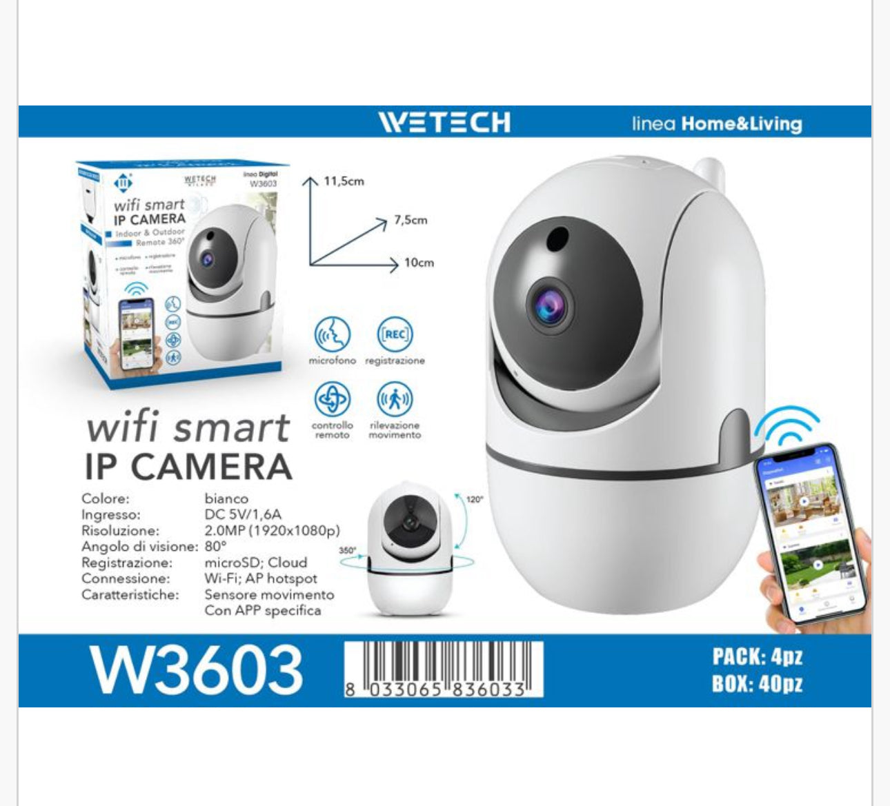 SMART IP CAMERA WI-Fi