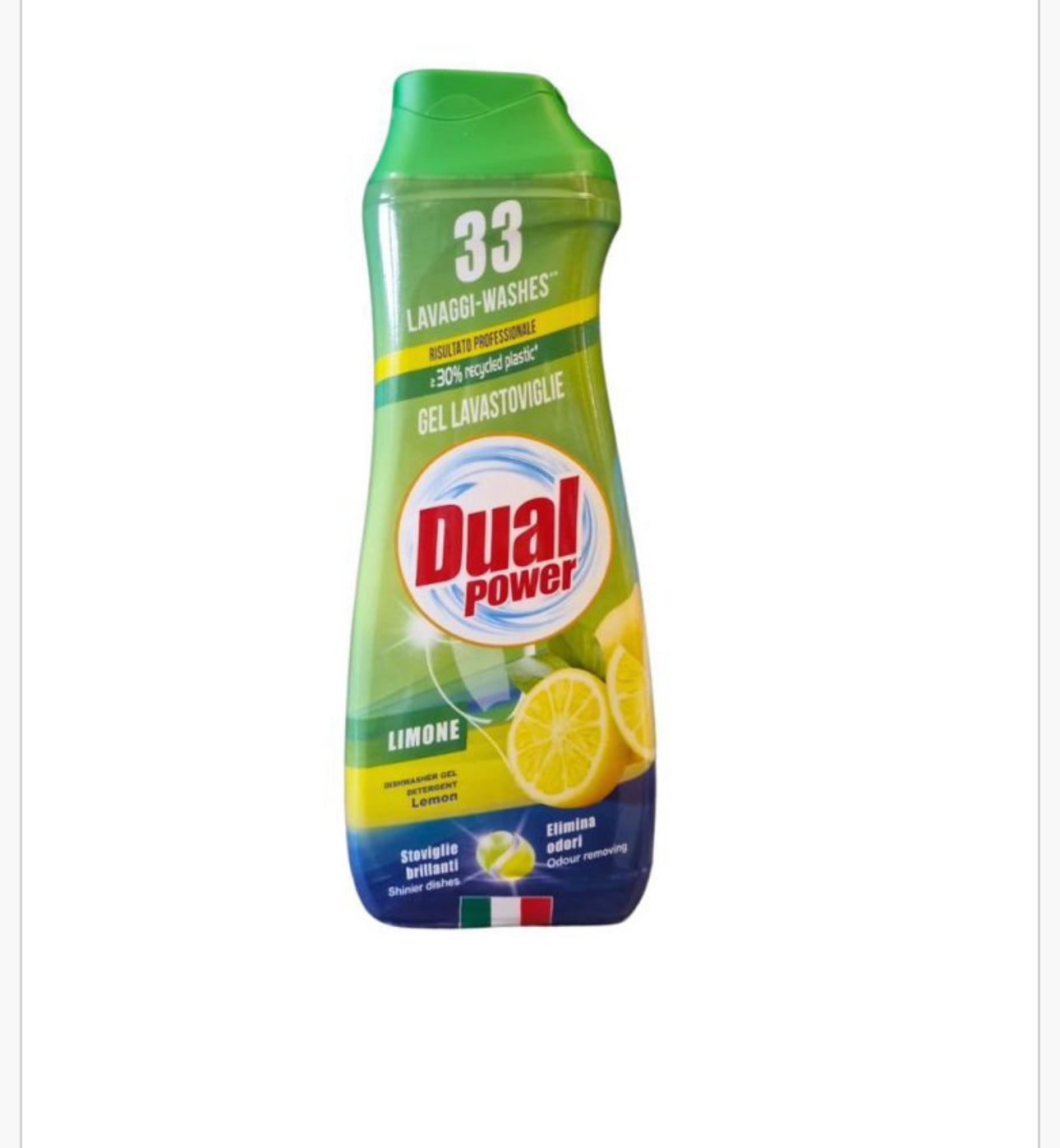 DUAL gel lavastoviglie 660ml al Limone