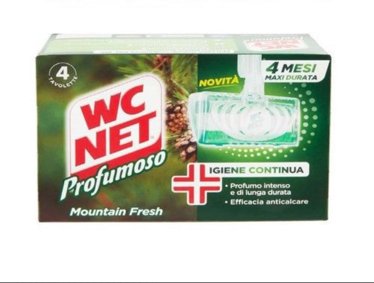 WC NET tavoletta 4pz Moutain Fresh