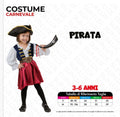 Costume Pirata 3-6Anni