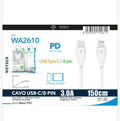 CAVO USB C - 8Pin Iphone Carica Rapida