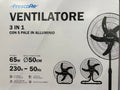Ventilatore 3in1 con 5 Pale in alluminio extra forte