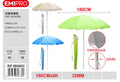 Ombrellone 180cm colori assortii