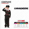 Costume Carabiniere 6-14 anni