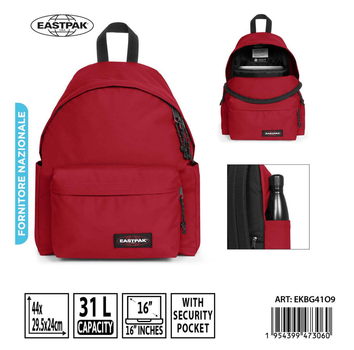 EASTPACK ZAINO - tinta unita colori a scelta