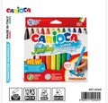 CARIOCA JUMBO Pennarelli MAXI 12 colori lavabili