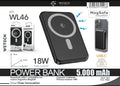 Power Bank ricarica Wireless magnetico 5000mhaa