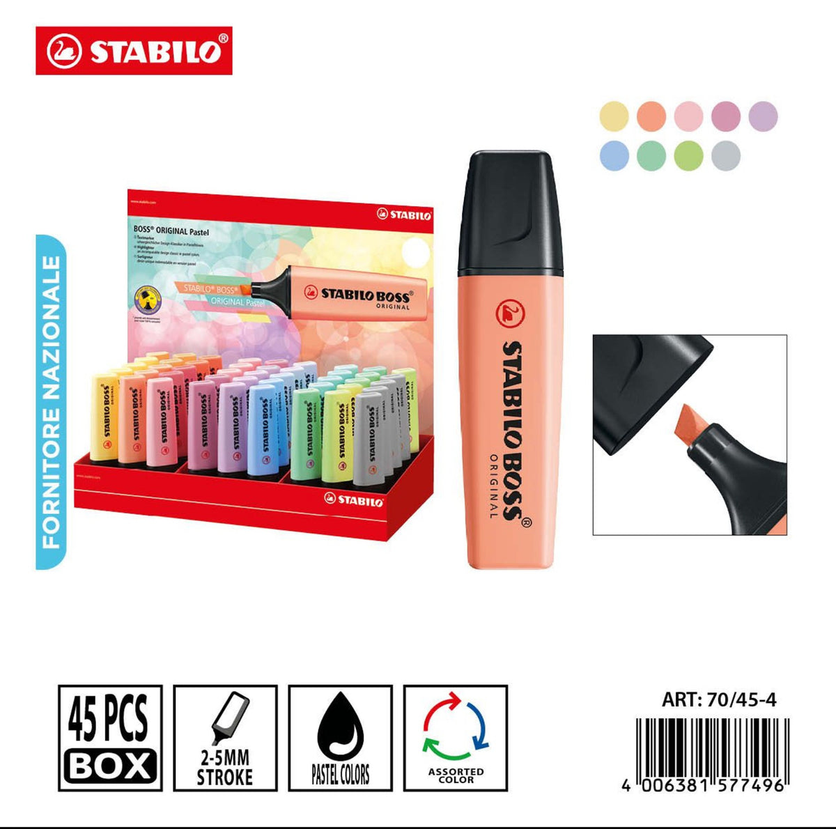 STABILO Evidenziatore - Colori misti a Scelta